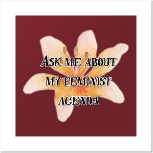 Feminist Agenda Posters and Art